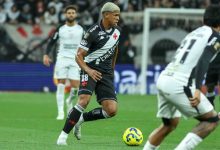 Cauan Barros em Corinthians x Vasco