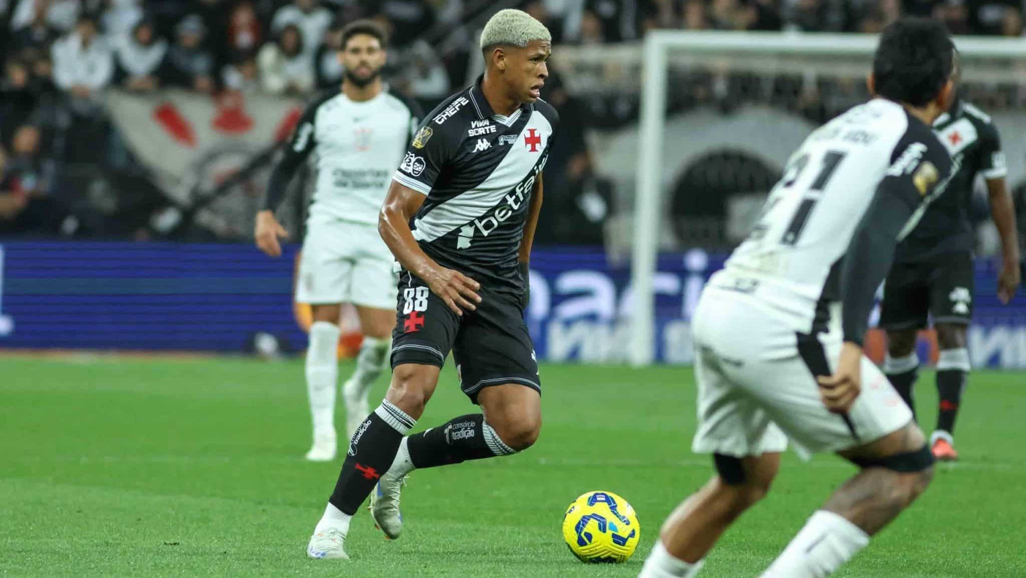 Cauan Barros em Corinthians x Vasco