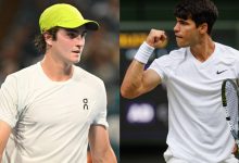 João Fonseca e Carlos Alcaraz