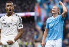 Kylian Mbappé e Erling Haaland