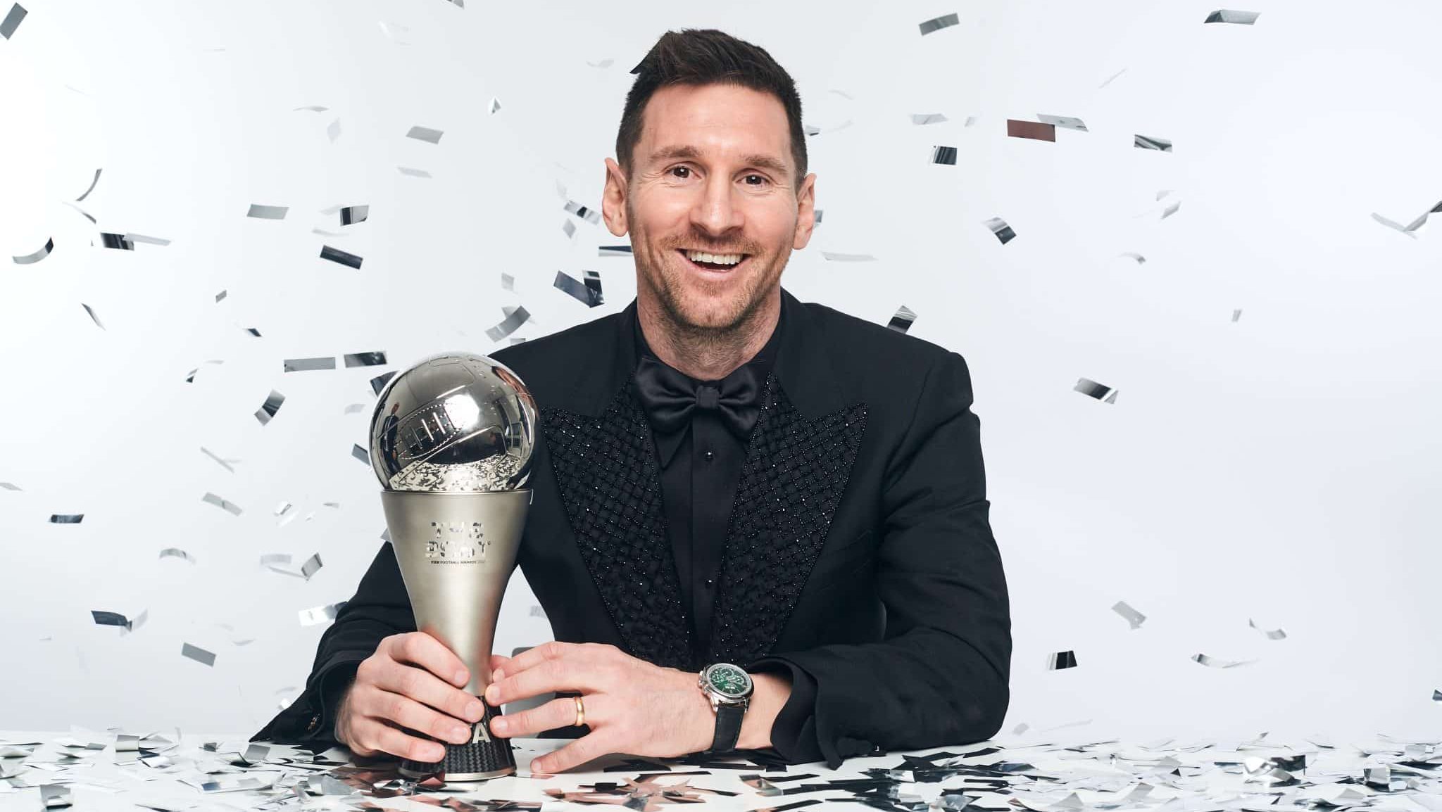Lionel Messi é o maior vencedor do prêmio The Best
