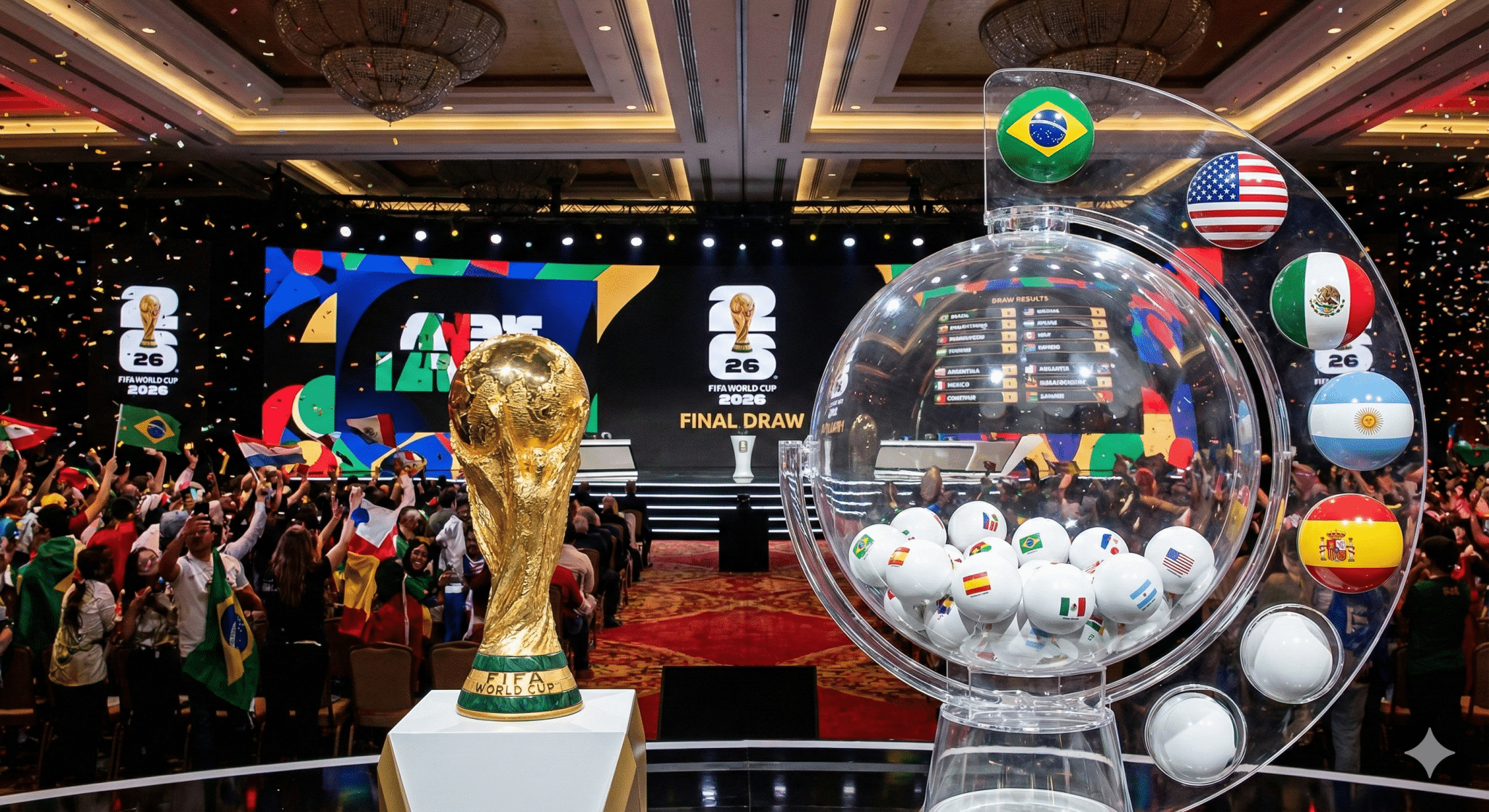 Sorteio dos grupos da Copa do Mundo de 2026