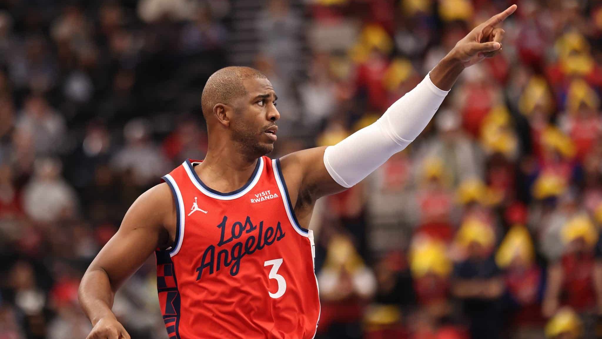Chris Paul foi dispensado dos Clippers - Luiza Moraes/Getty Images