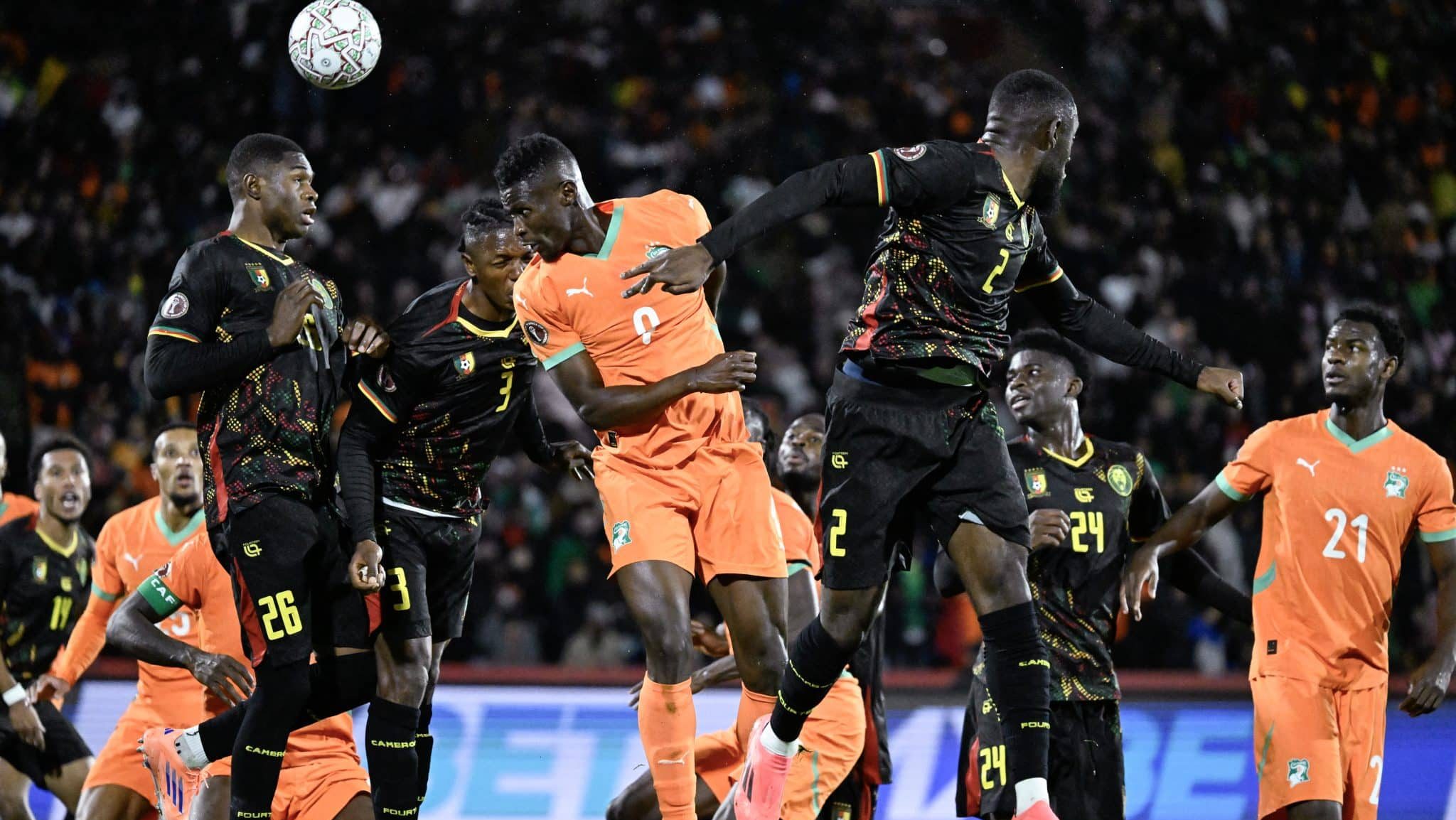 Costa do Marfim x Camarões, pela Copa Africana de Nações