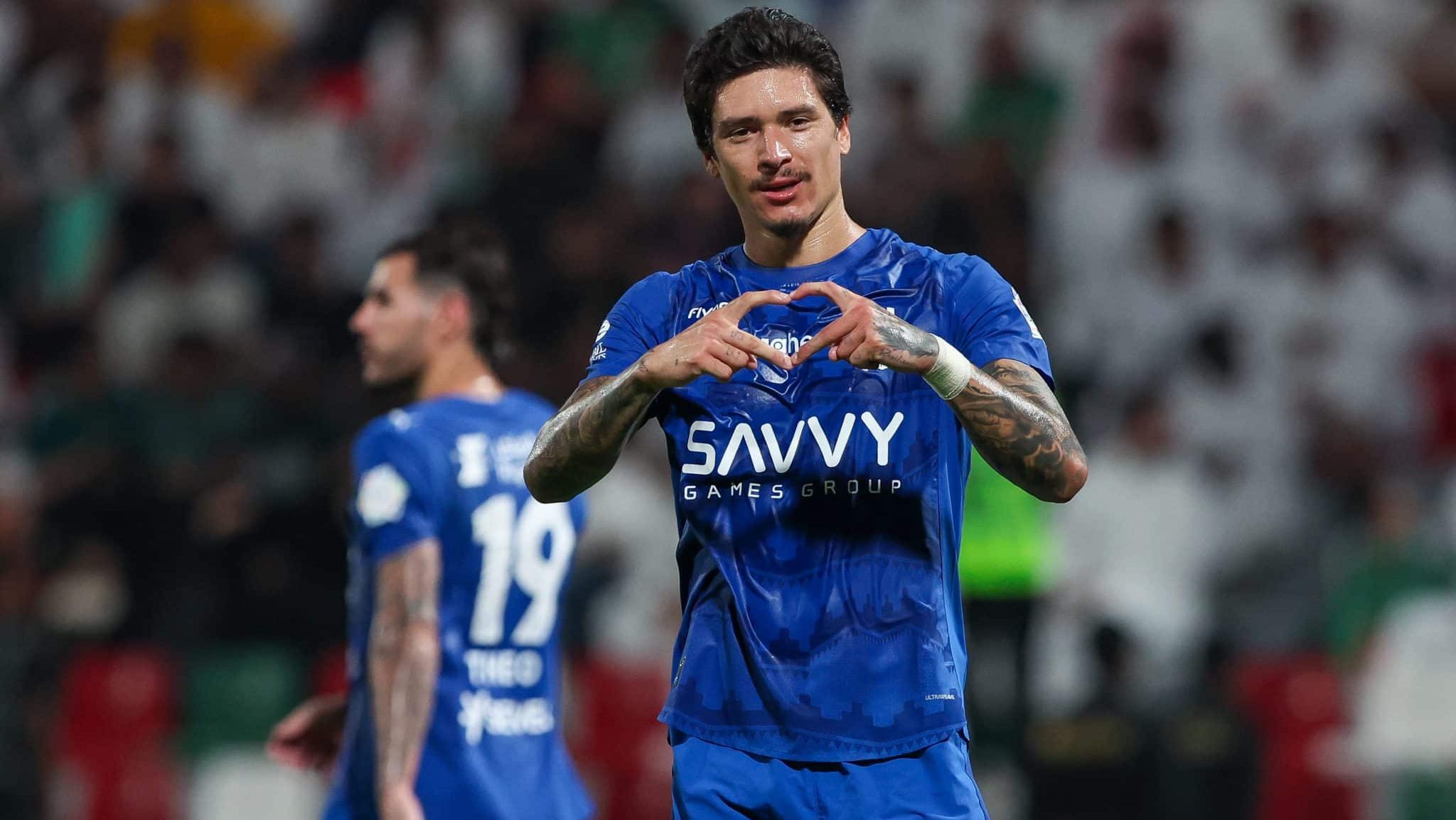 Darwin Núñez em ação pelo Al-Hilal