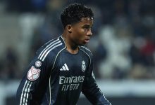 Endrick em ação contra o Talavera de la Reina