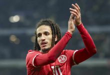 Hannibal Mejbri em ação pela Tunísia - SAMEER AL-DOUMY/AFP via Getty Images