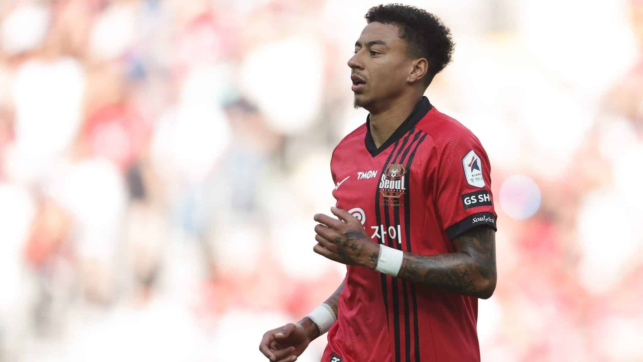 Jesse Lingard em ação pelo FC Seoul