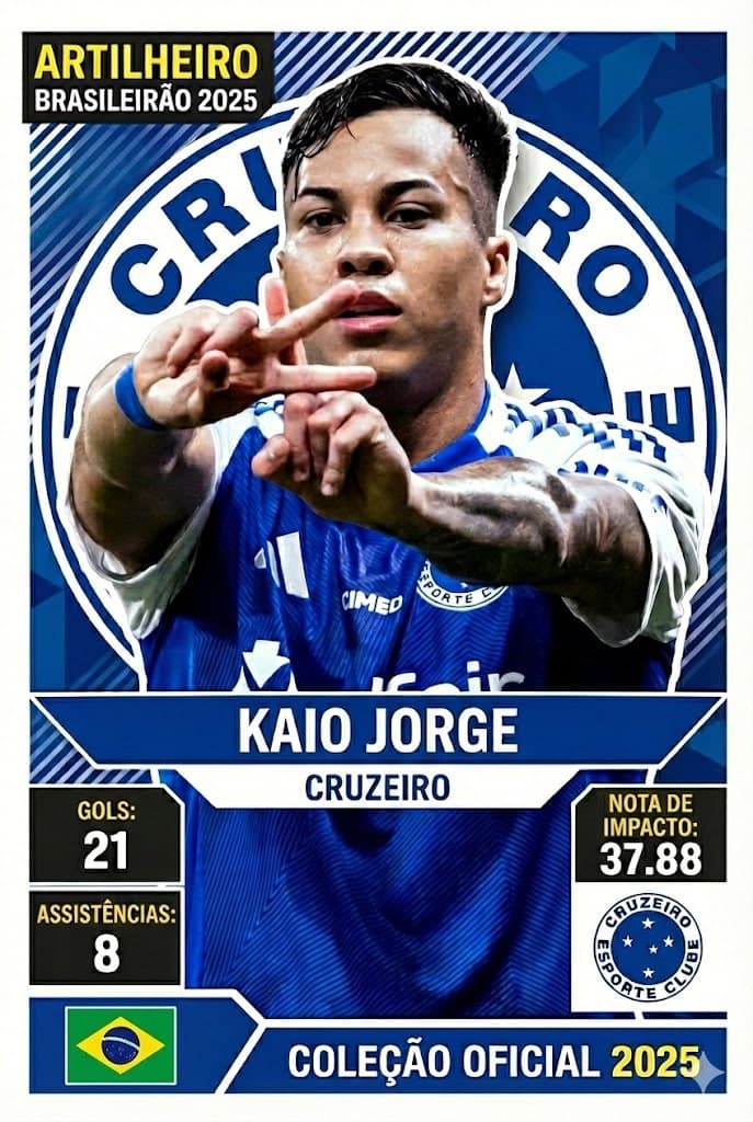 Kaio Jorge, artilheiro do Brasileirão