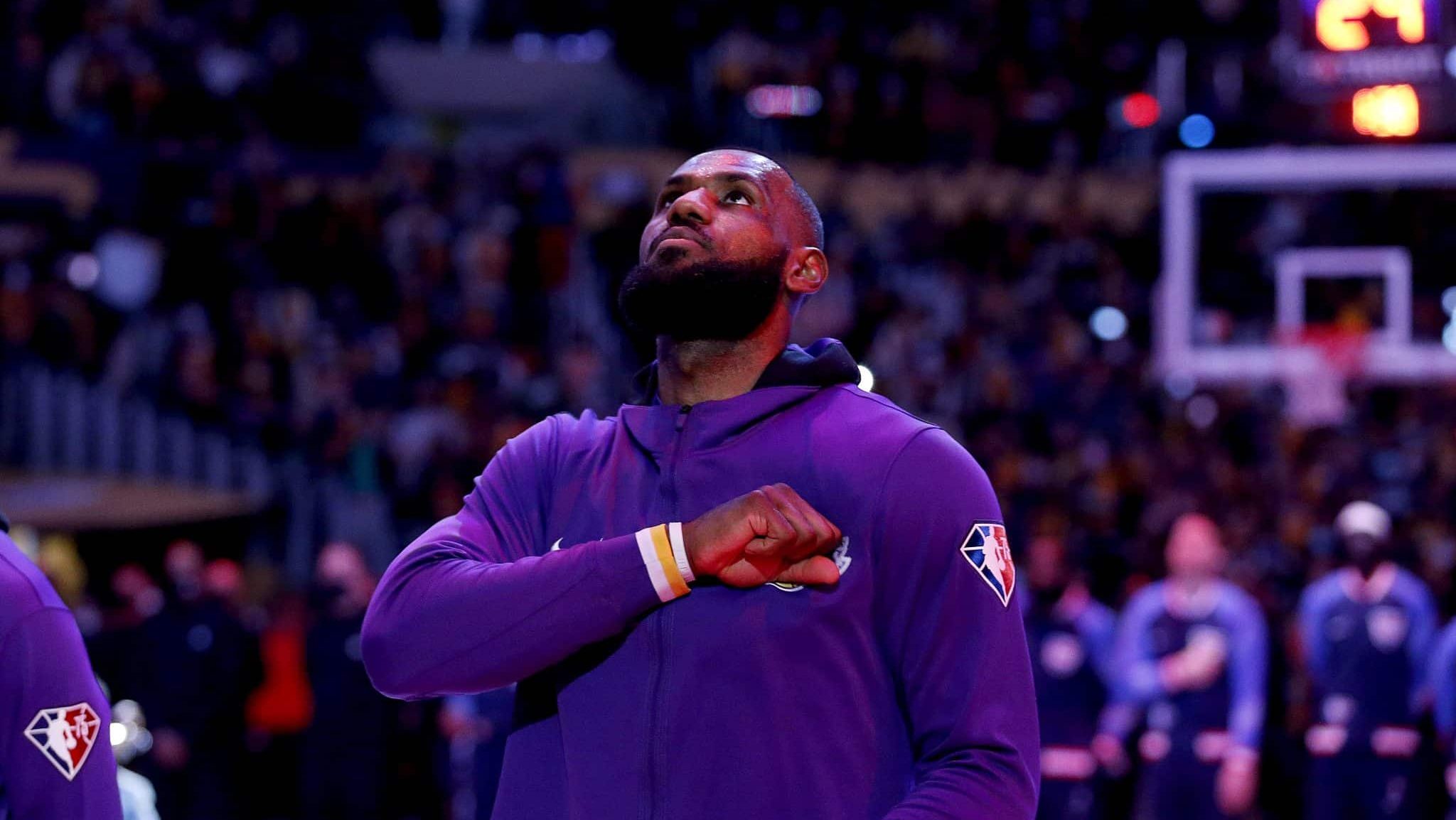lebron james nba los angeles lakers