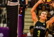 Macris na vitória do Praia Clube