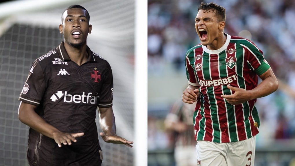 Rayan e Thiago Silva são destaques de Vasco e Fluminense