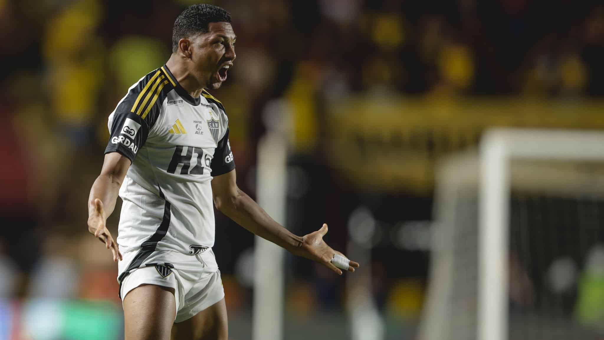 Rony em ação pelo Atlético-MG