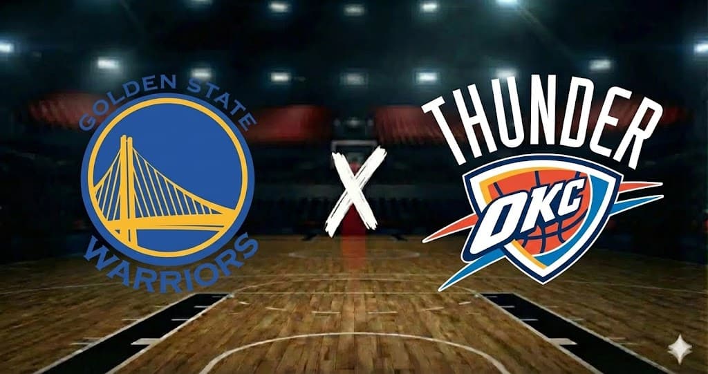 Golden State Warriors x Oklahoma City Thunder na NBA