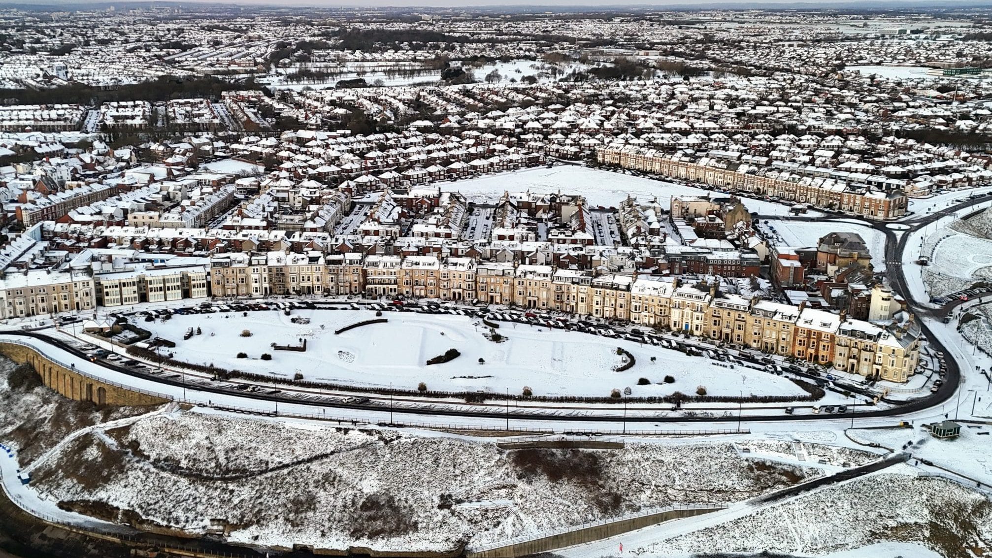 Frio intenso na Inglaterra
