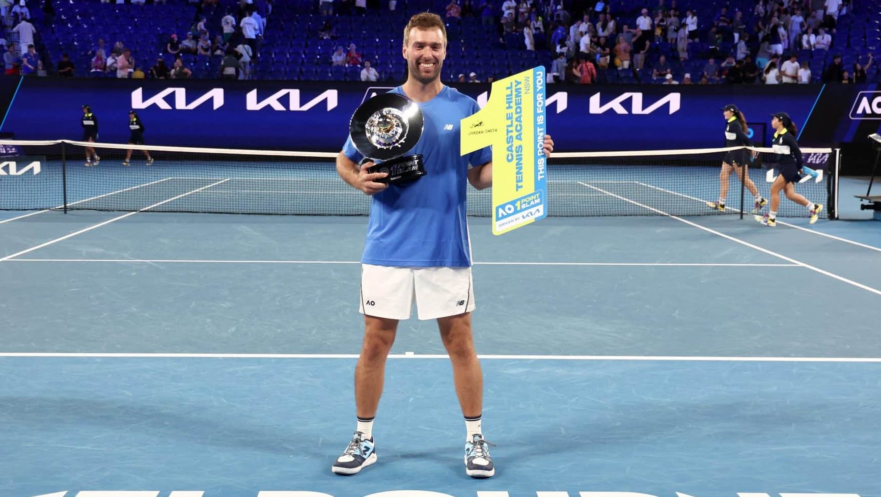 Jordan Smith venceu o torneio em Melbourne