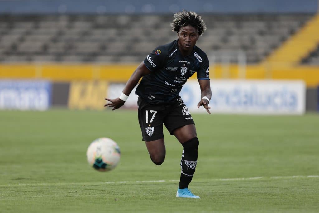 Ángelo Preciado em ação pelo Independiente Del Valle