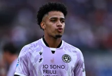 Brenner em ação pela Udinese