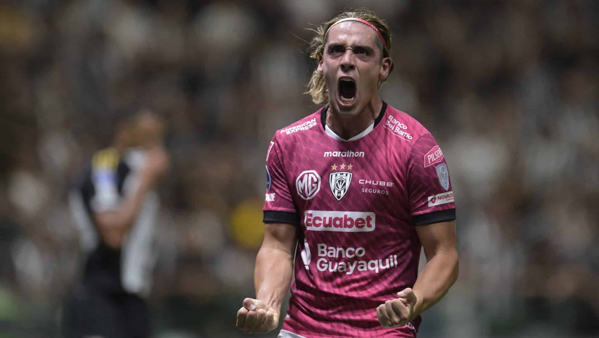 Claudio Spinelli em ação pelo Independiente del Valle