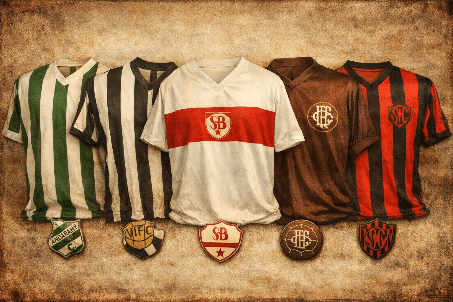 Camisas de clubes extintos do Rio estão à venda