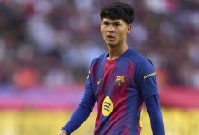 Dro Fernández em ação pelo Barcelona