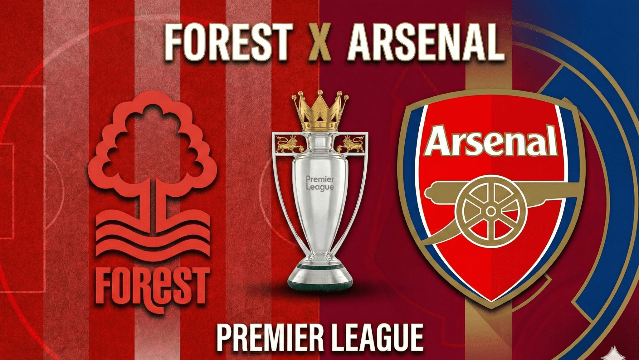 Nottingham Forest x Arsenal