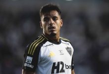 Gabriel Menino em ação pelo Atlético-MG