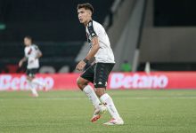 Sforza em ação pelo Vasco