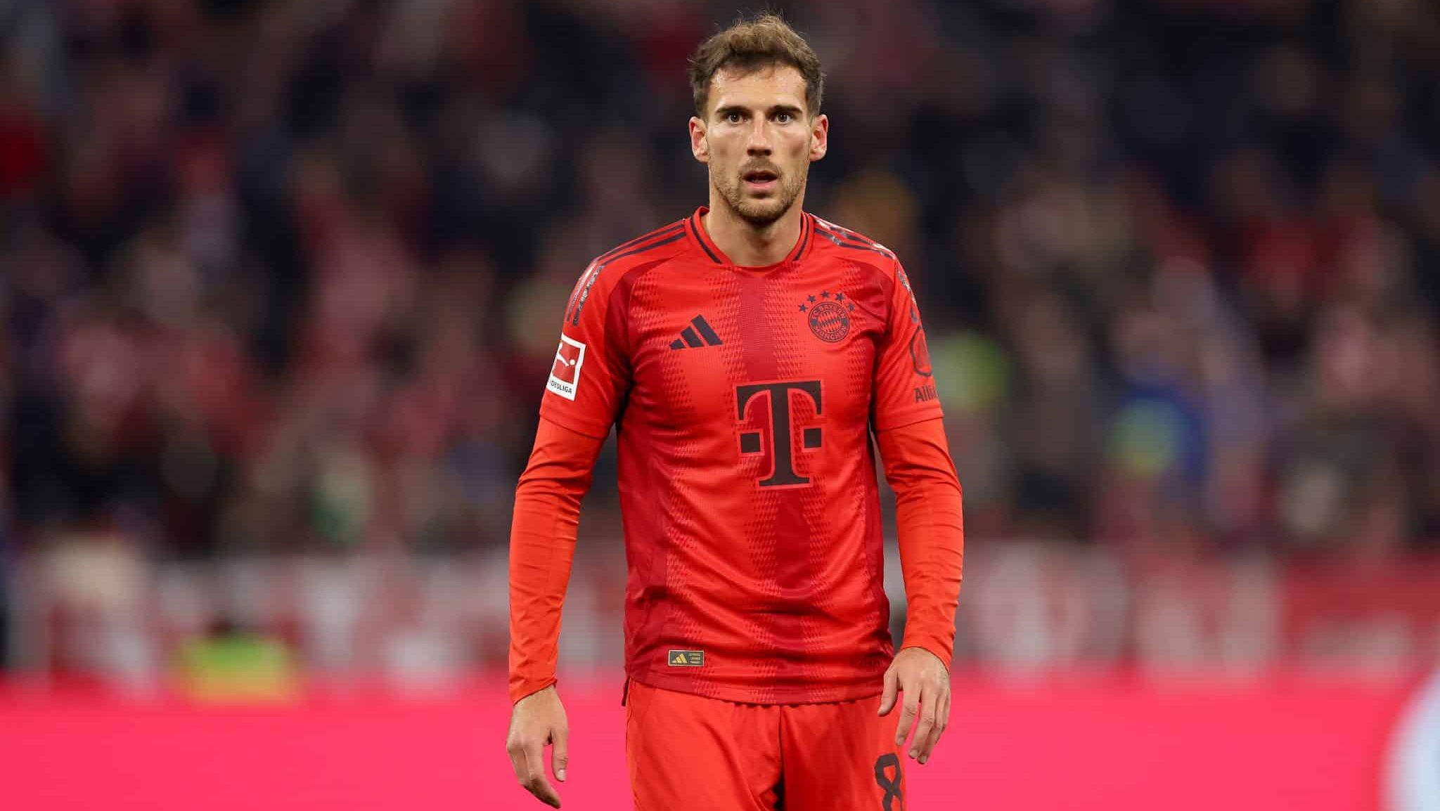 Leon Goretzka em ação pelo Bayern de Munique