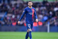 Lucas Hernández em ação pelo PSG