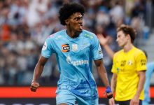 Mateo Cassierra em ação pelo Zenit