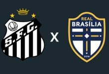 Santos x Real Brasília