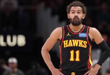 Trae Young em ação pelo Atlanta Hawks