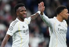 Vini Jr e Mbappé no Real Madrid