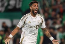 Denis Bouanga em ação pelo Los Angeles FC