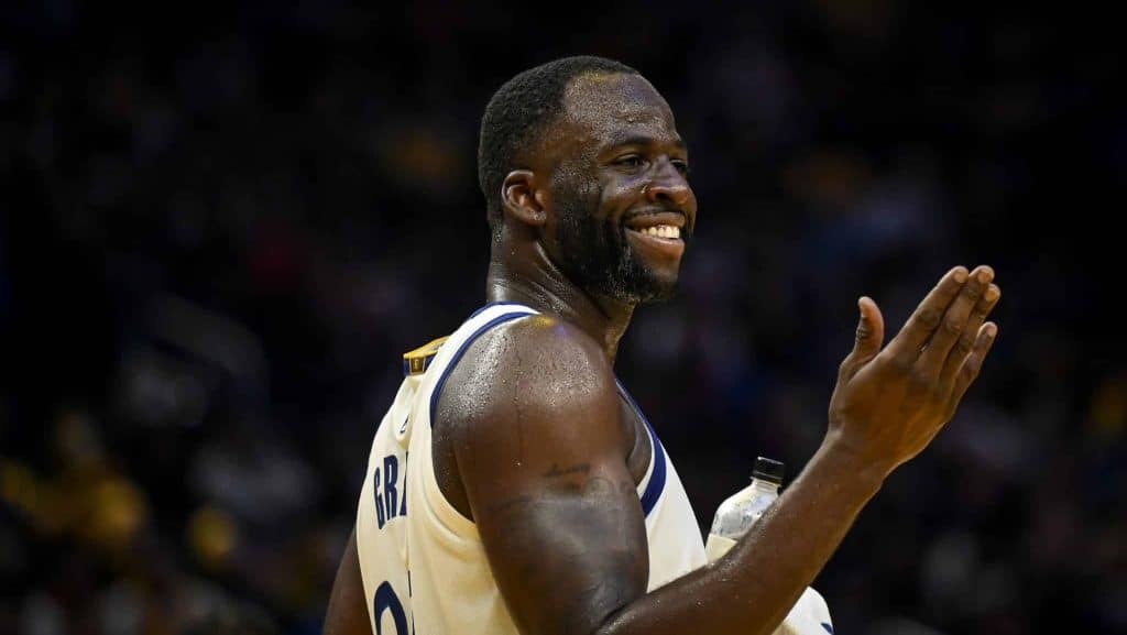 Draymond Green em ação pelos Warriors