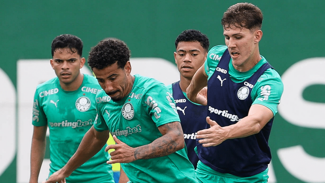 Lucas Evangelista no Palmeiras