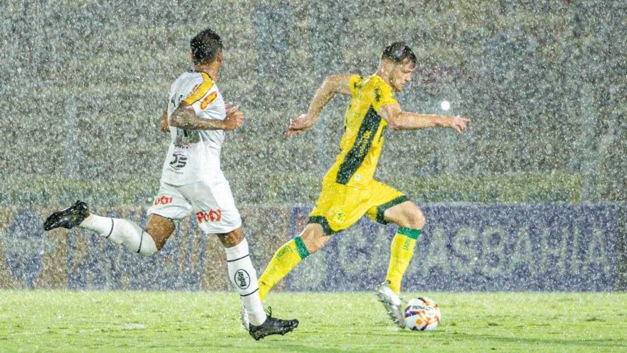 Chuva forte em Mirassol x Novorizontino